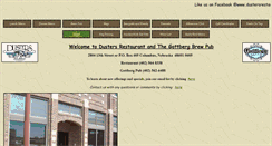 Desktop Screenshot of dustersrestaurant.com